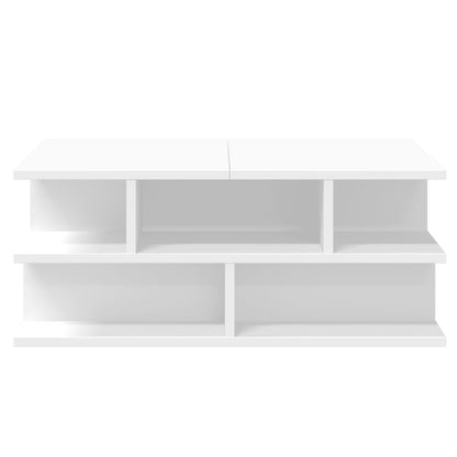 Salontafel 70X70X29 Cm Bewerkt Hout