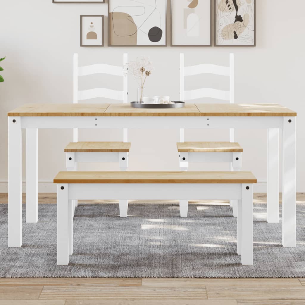 Eettafel Panama 160X80X75 Cm Massief Grenenhout
