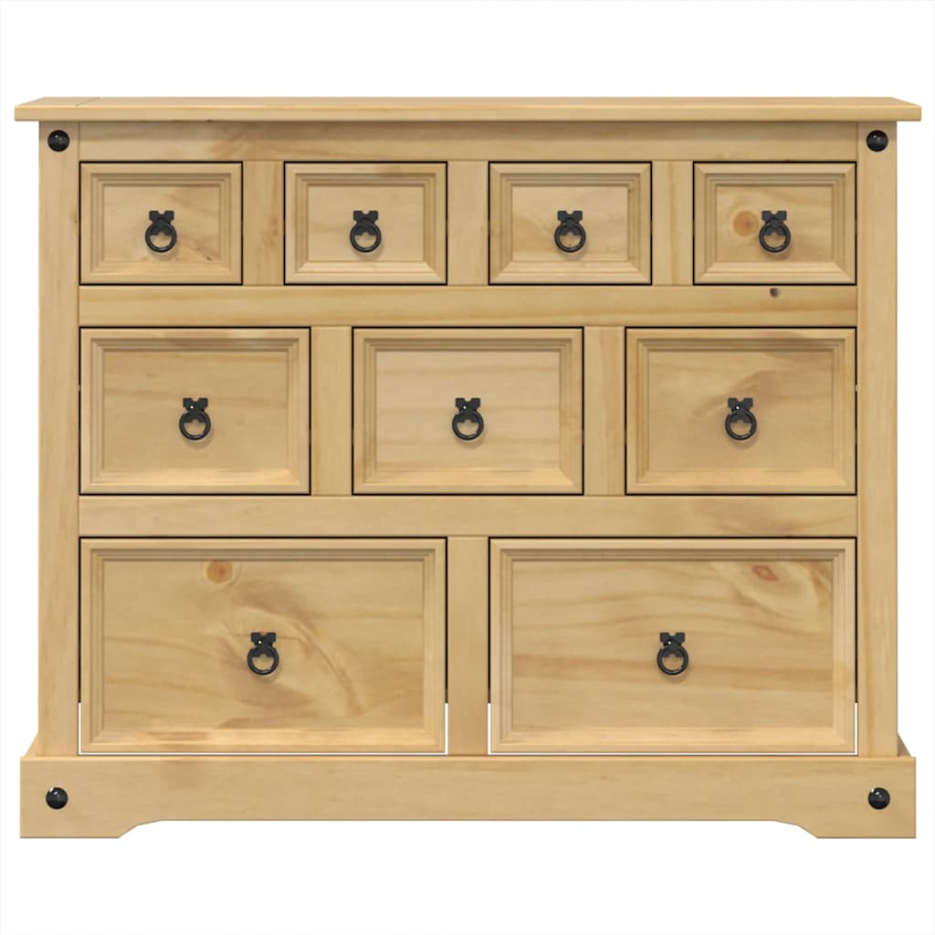 Ladekast Corona 101X45X82 Cm Massief Grenenhout