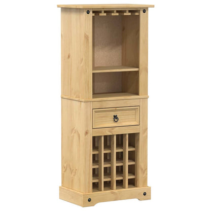 Wijnrek Corona 56X35X134,5 Cm Massief Grenenhout