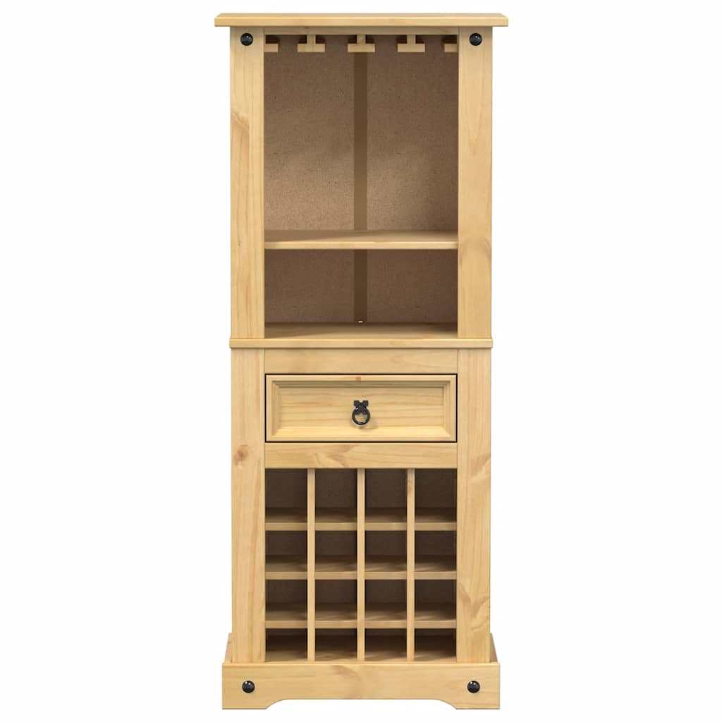 Wijnrek Corona 56X35X134,5 Cm Massief Grenenhout