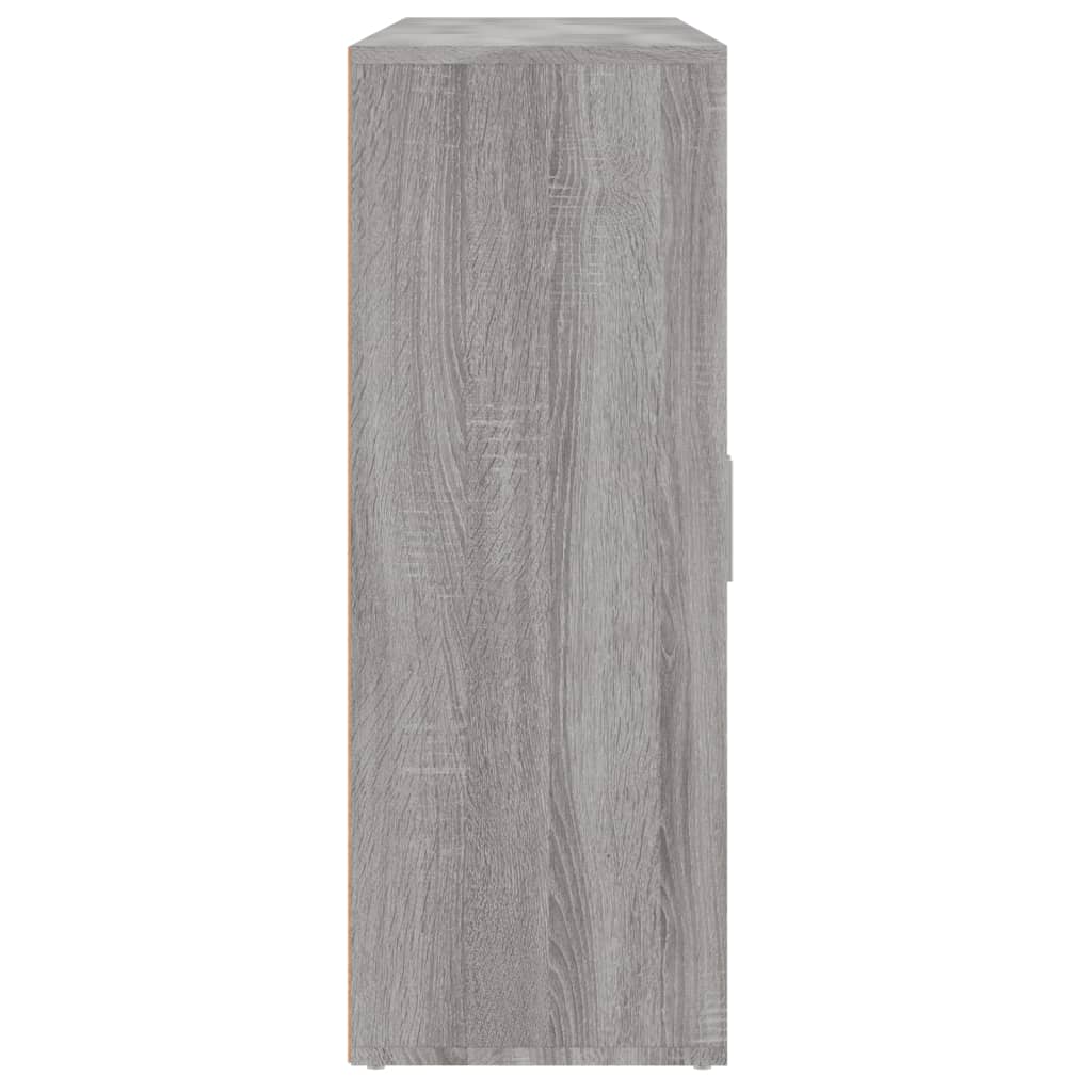 Dressoirs 3 St 60X31X84 Cm Bewerkt Hout Eikenkleur
