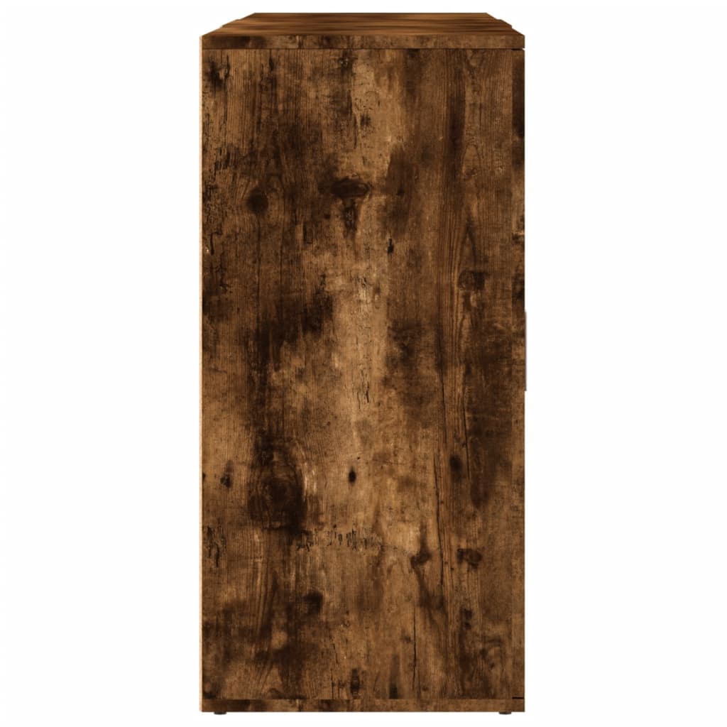 Dressoirs 3 St Bewerkt Hout Kleurig