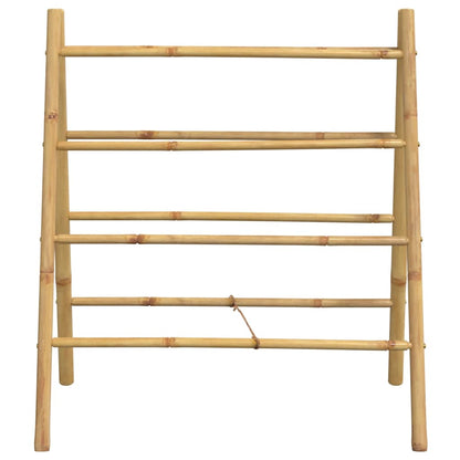 Handdoekladder Met 4 Sporten Bamboe