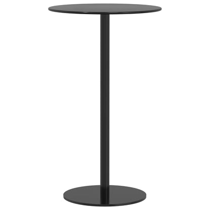 Tuintafel Rond Staal Zwart