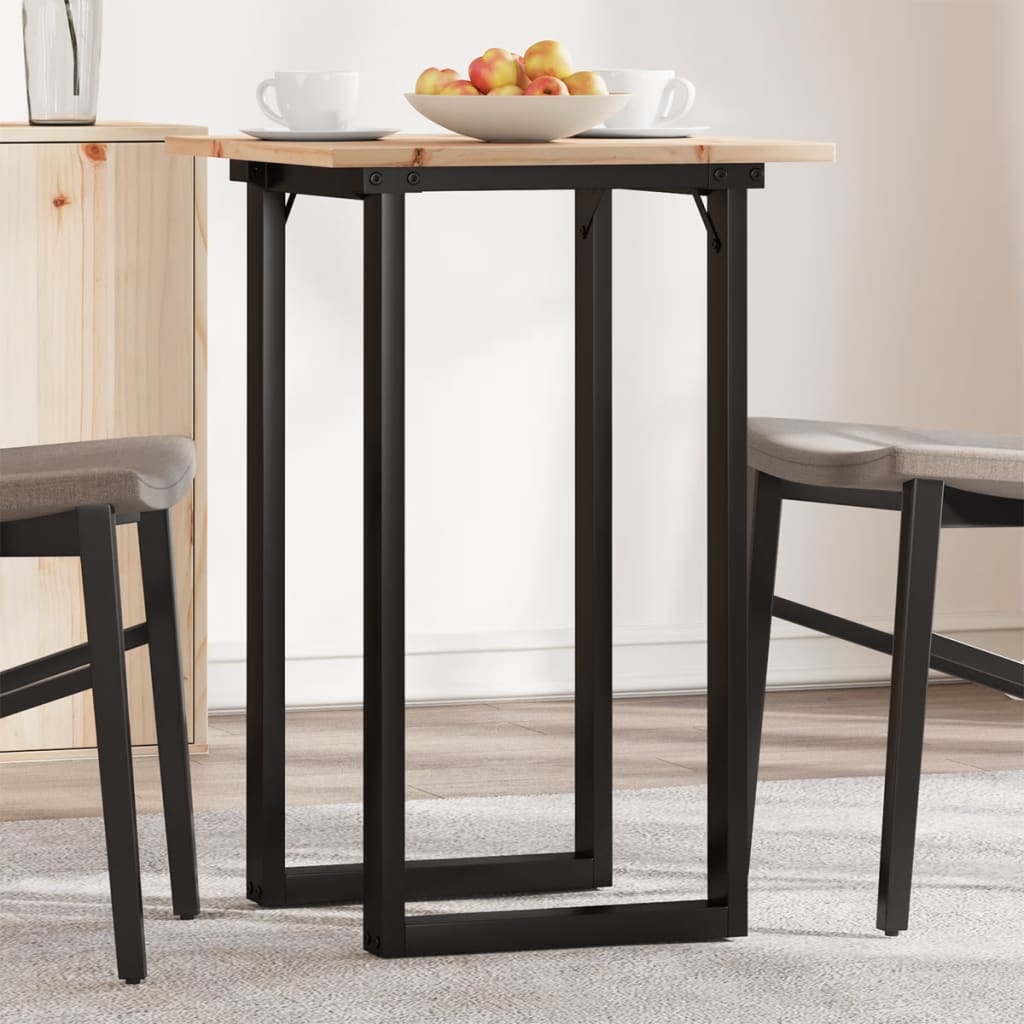 Eettafel Massief Grenenhout En Staal