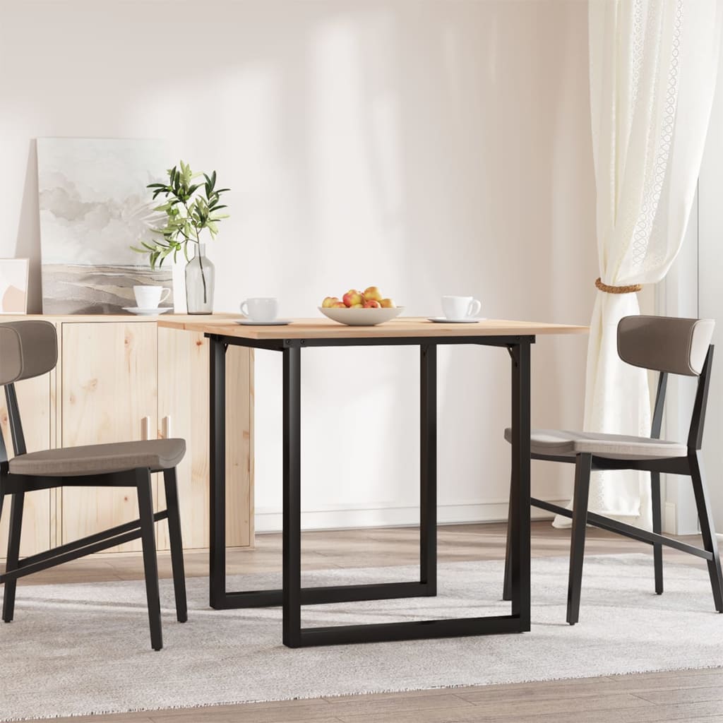 Eettafel Massief Grenenhout En Staal