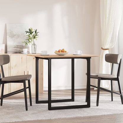 Eettafel Massief Grenenhout En Staal