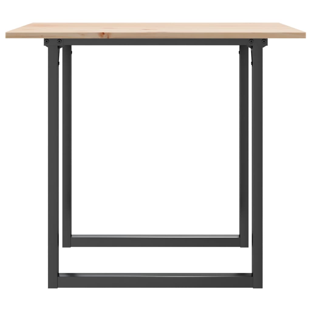 Eettafel Massief Grenenhout En Staal