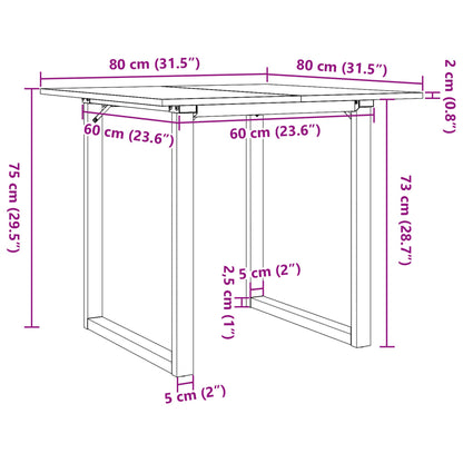 Eettafel Massief Grenenhout En Staal