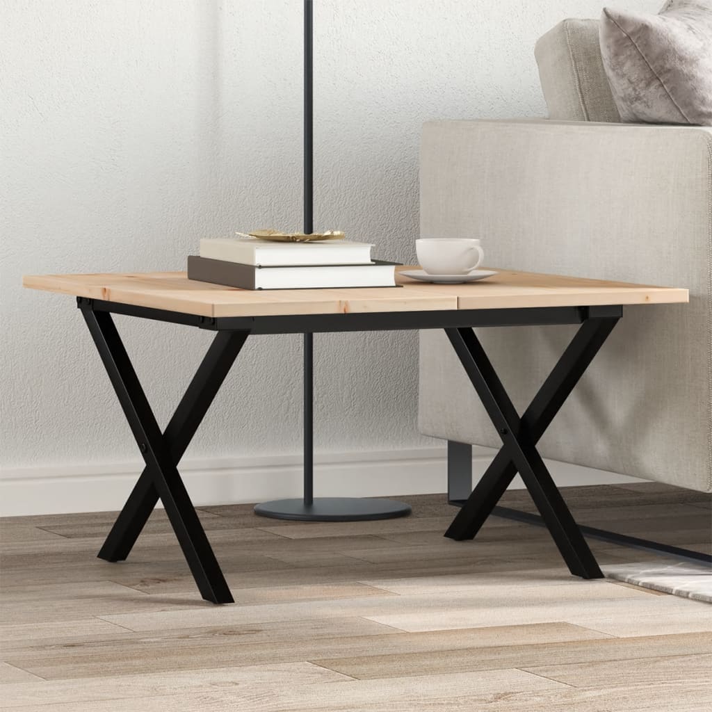 Eettafel Massief Grenenhout En Staal