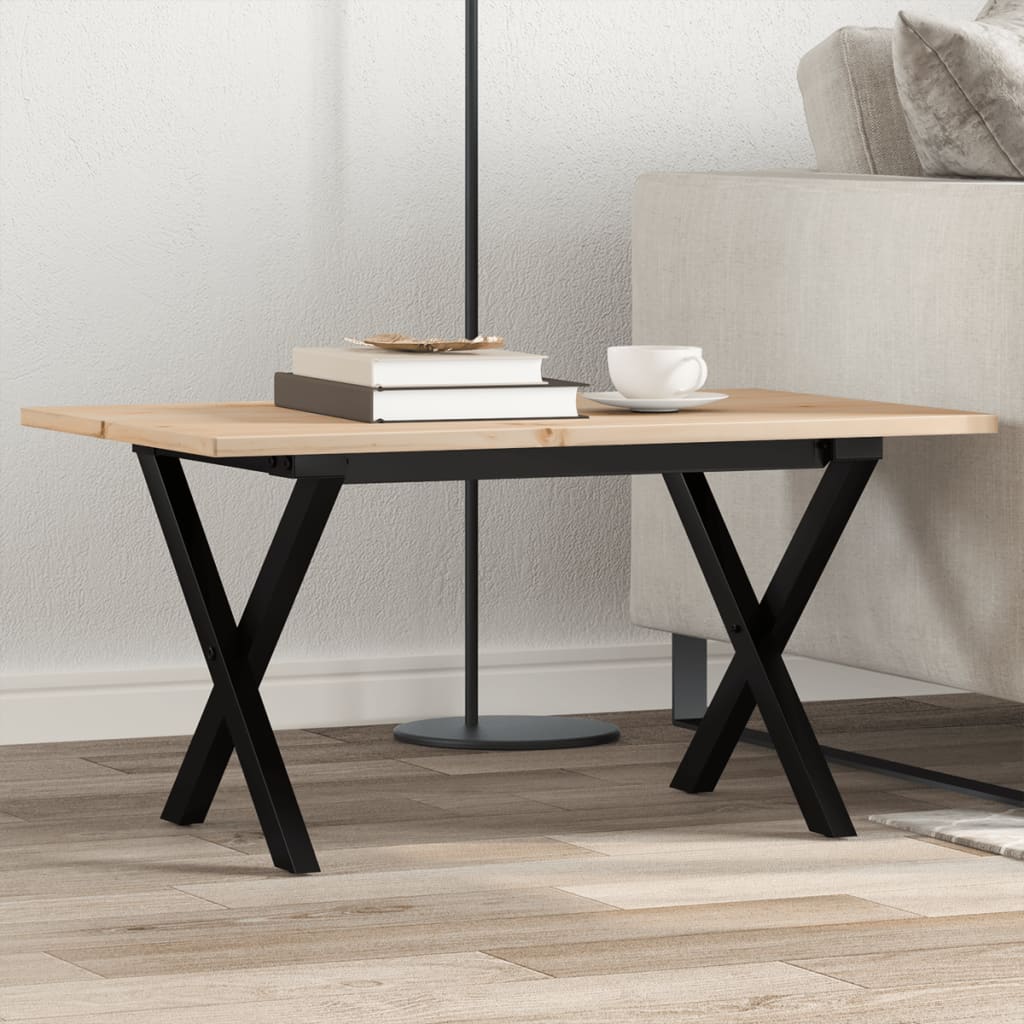 Eettafel Massief Grenenhout En Staal