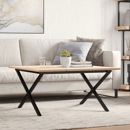 Eettafel Massief Grenenhout En Staal