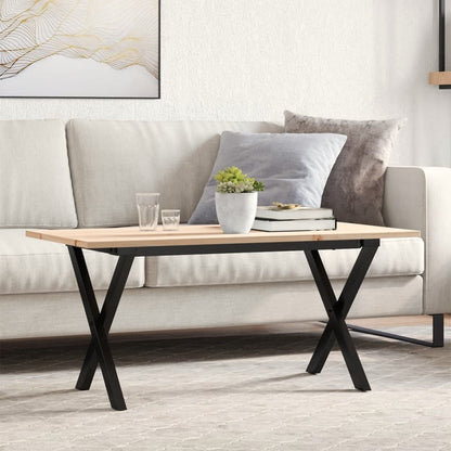 Eettafel Massief Grenenhout En Staal