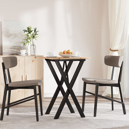 Eettafel Massief Grenenhout En Staal
