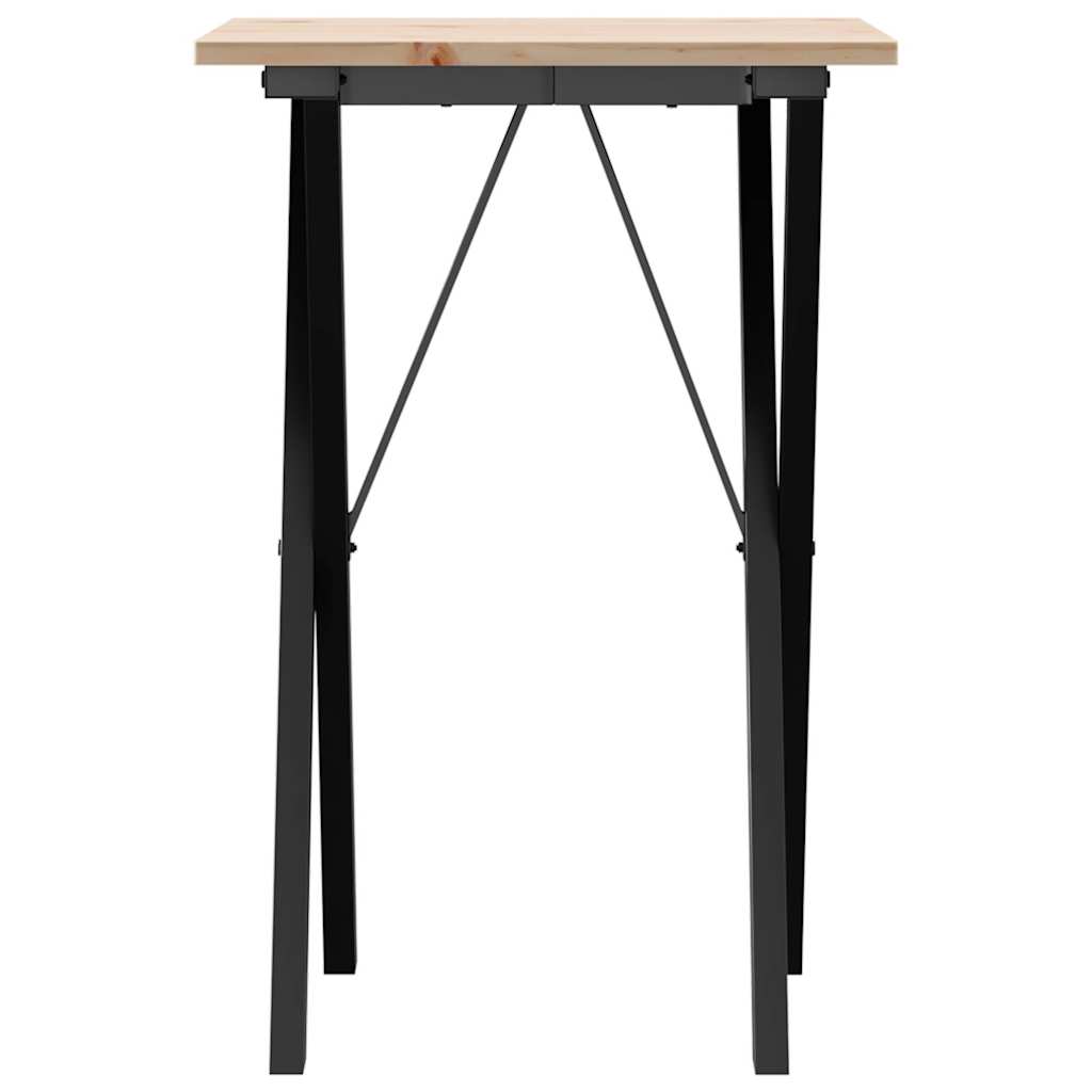 Eettafel Massief Grenenhout En Staal
