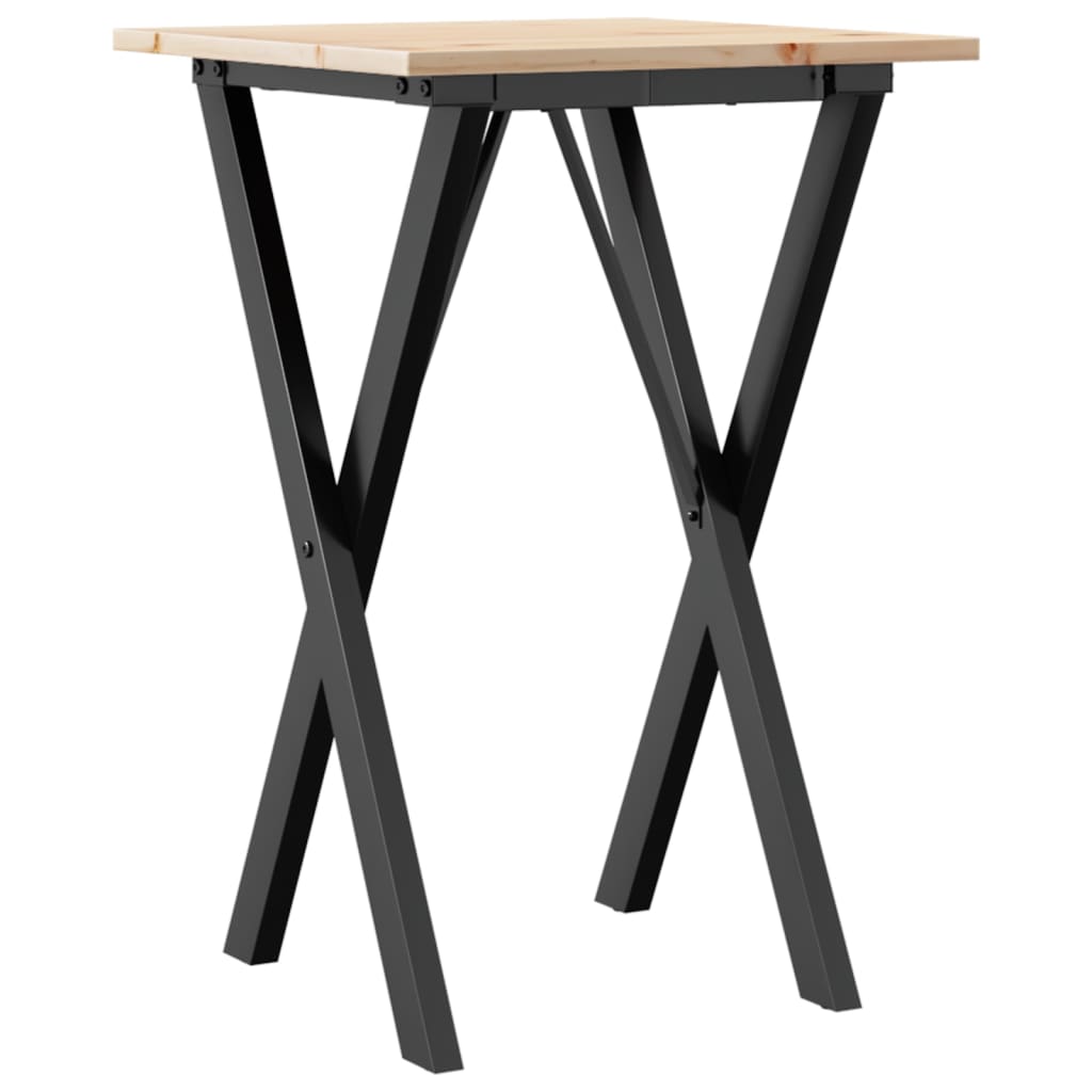 Eettafel Massief Grenenhout En Staal