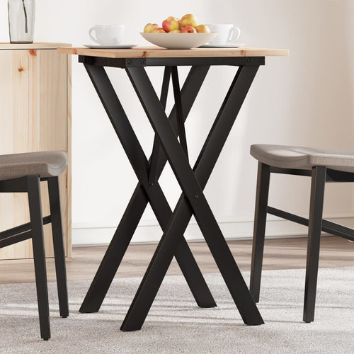 Eettafel Massief Grenenhout En Staal