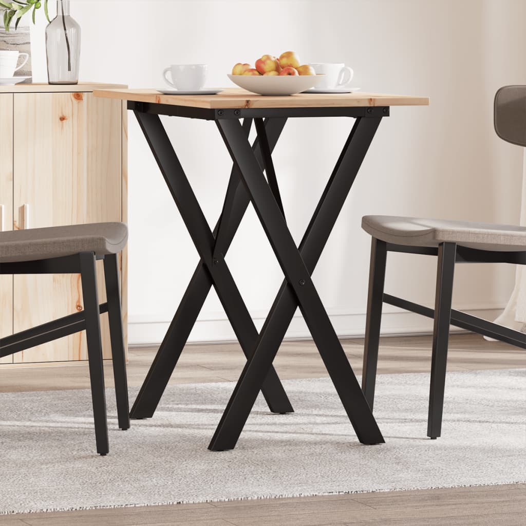 Eettafel Massief Grenenhout En Staal