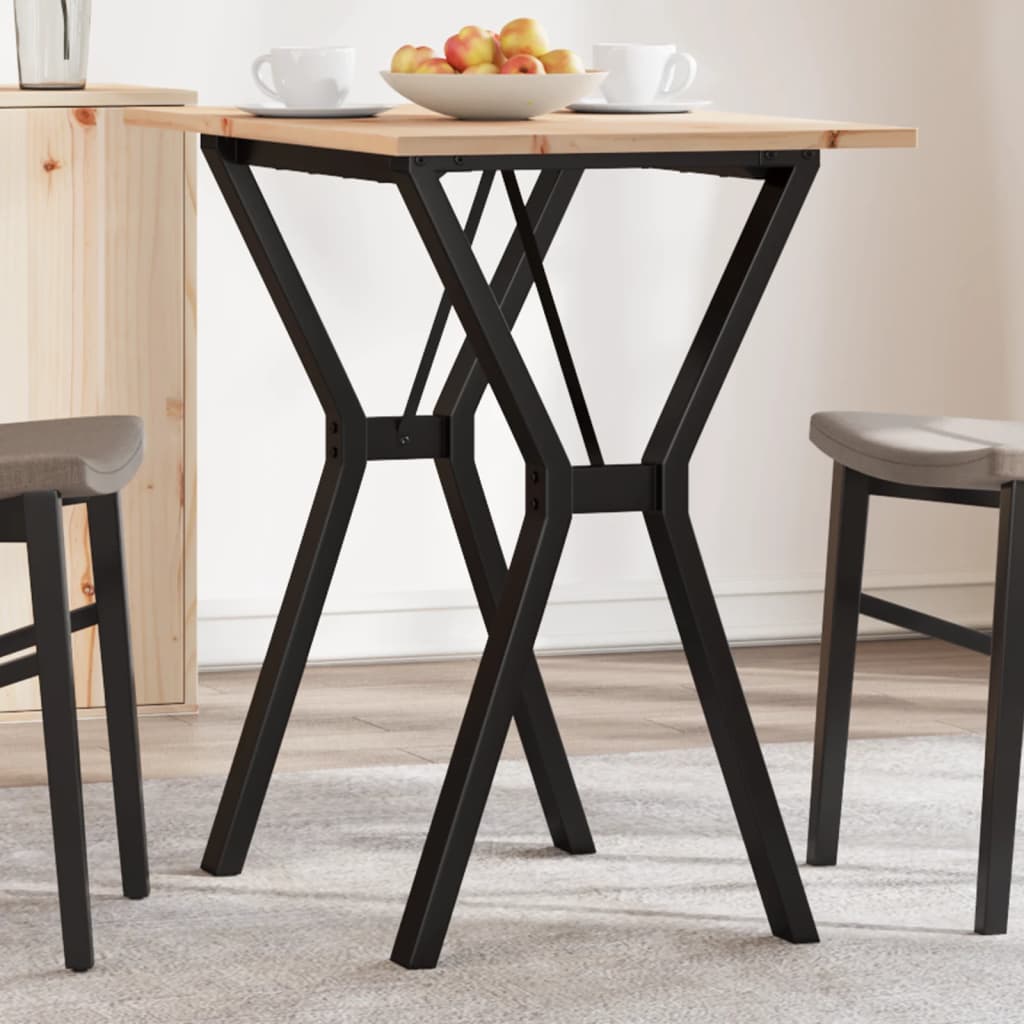 Eettafel Massief Grenenhout En Staal