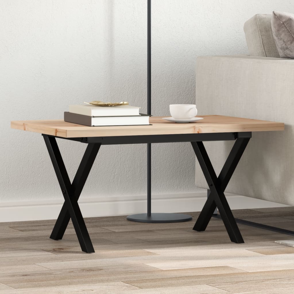 Eettafel Massief Grenenhout En Staal