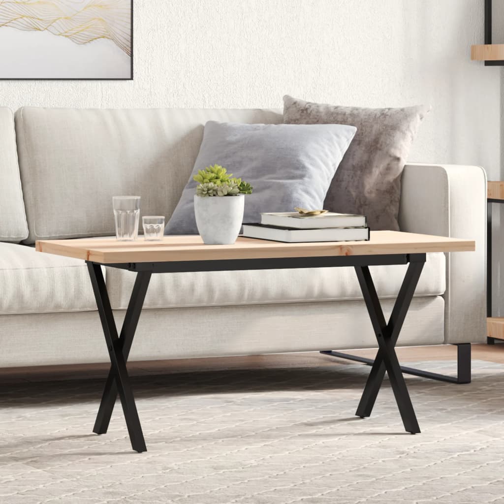 Eettafel Massief Grenenhout En Staal
