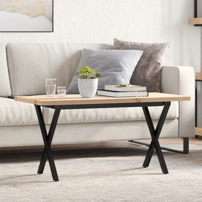Eettafel Massief Grenenhout En Staal