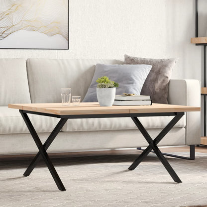 Eettafel Massief Grenenhout En Staal