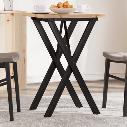Eettafel Massief Grenenhout En Staal