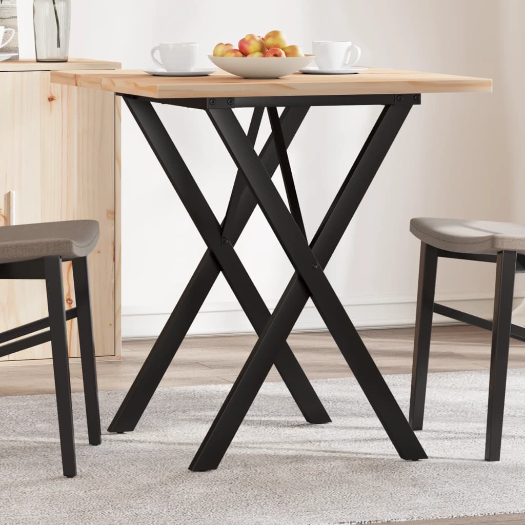 Eettafel Massief Grenenhout En Staal