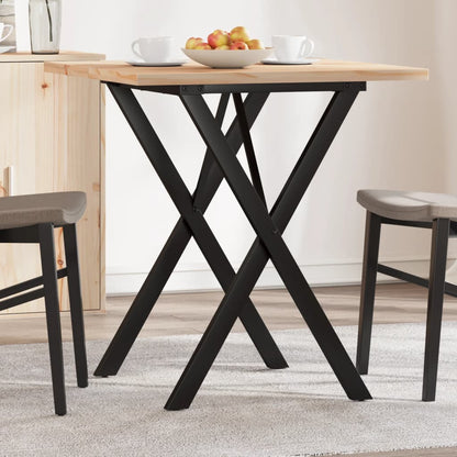 Eettafel Massief Grenenhout En Staal