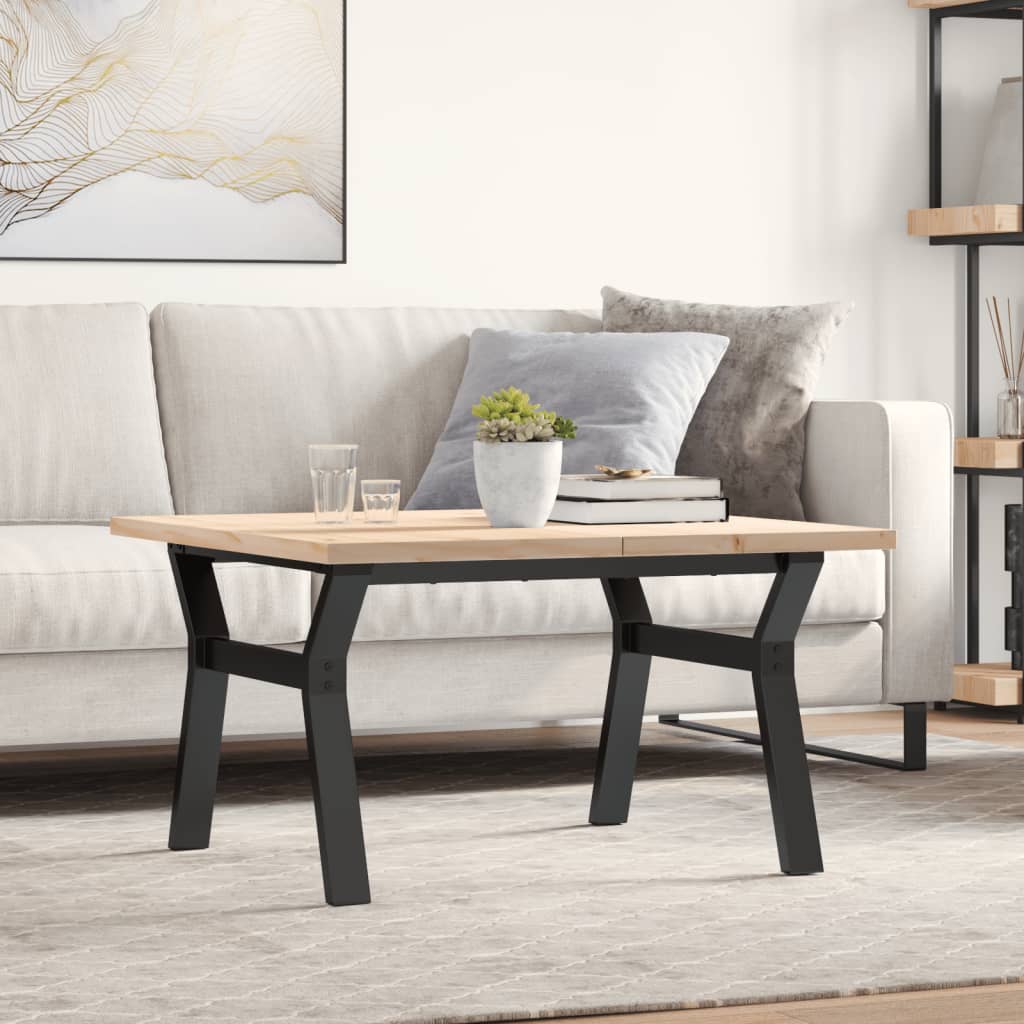 Eettafel Massief Grenenhout En Staal
