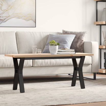Eettafel Massief Grenenhout En Staal