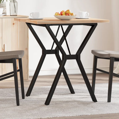 Eettafel Massief Grenenhout En Staal