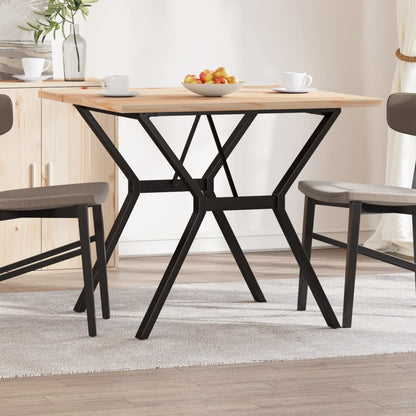 Eettafel Massief Grenenhout En Staal