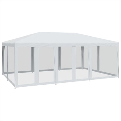 Partytent Met 10 Mesh Zijwanden Hdpe