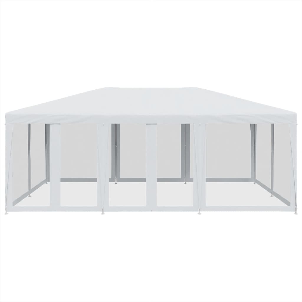 Partytent Met 10 Mesh Zijwanden Hdpe