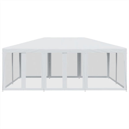 Partytent Met 10 Mesh Zijwanden Hdpe