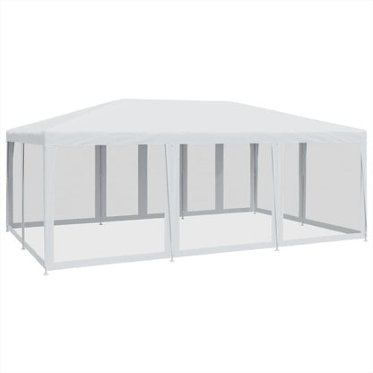 Partytent Met 10 Mesh Zijwanden Hdpe