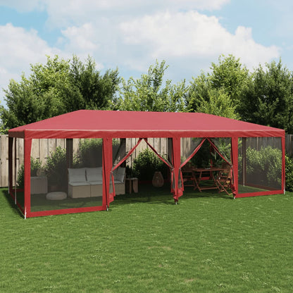 Partytent Met 12 Mesh Zijwanden Hdpe