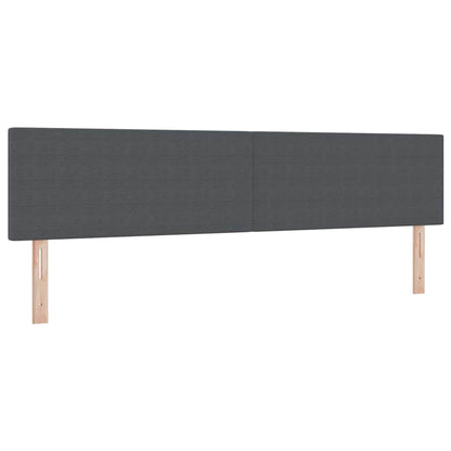 Boxspring Bed En Wit Corduroy Stof