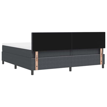 Boxspring Bed En Wit Corduroy Stof
