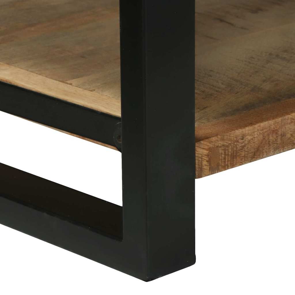 Opbergbox Met Opslag Bruin 80 X 35 X 45 Cm Massief Mangohout