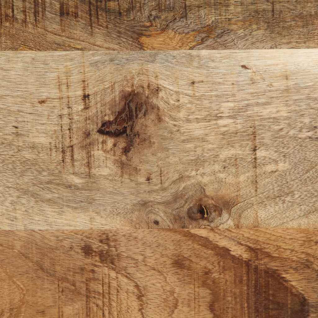 Bank 60X35X45 Cm Massief Ruw Hout Mango