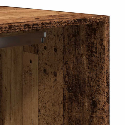 Kledingkast Bewerkt Hout Oud Hout