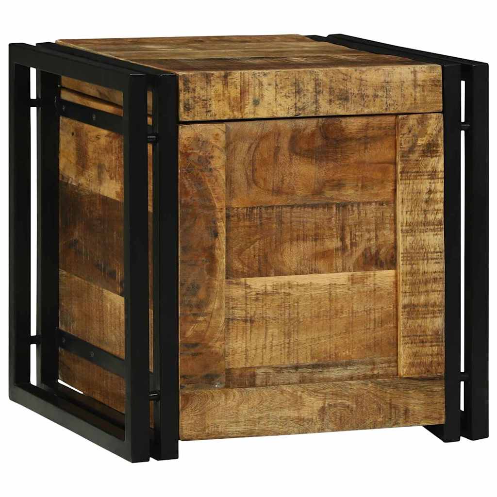 Opbergbox Bruin En Zwart Hergebruikt Hout
