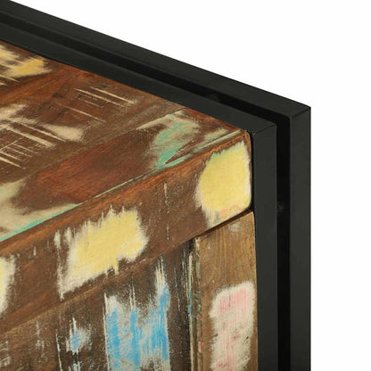 Opbergbox Bruin En Zwart Hergebruikt Hout