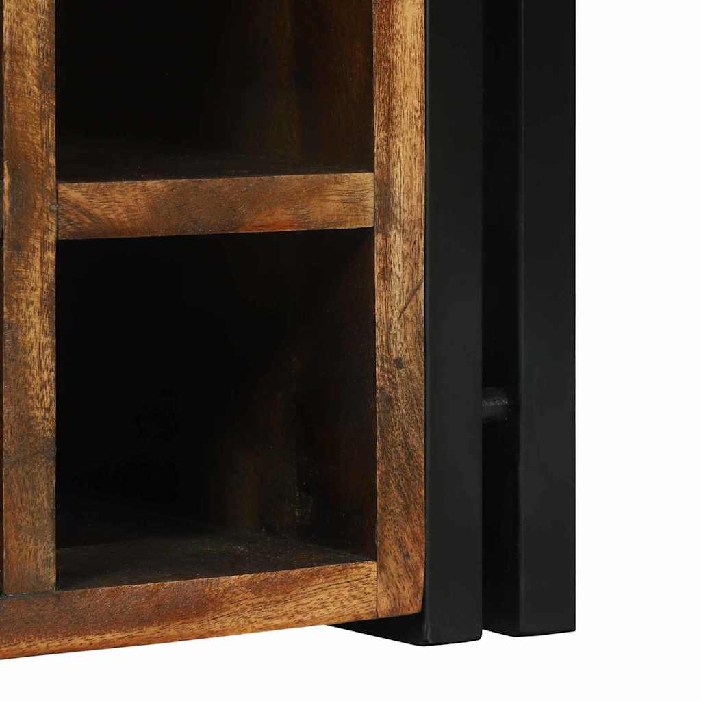 Wijnrek 35 X 35 X 39 Cm Massief Gerecycleerd Hout