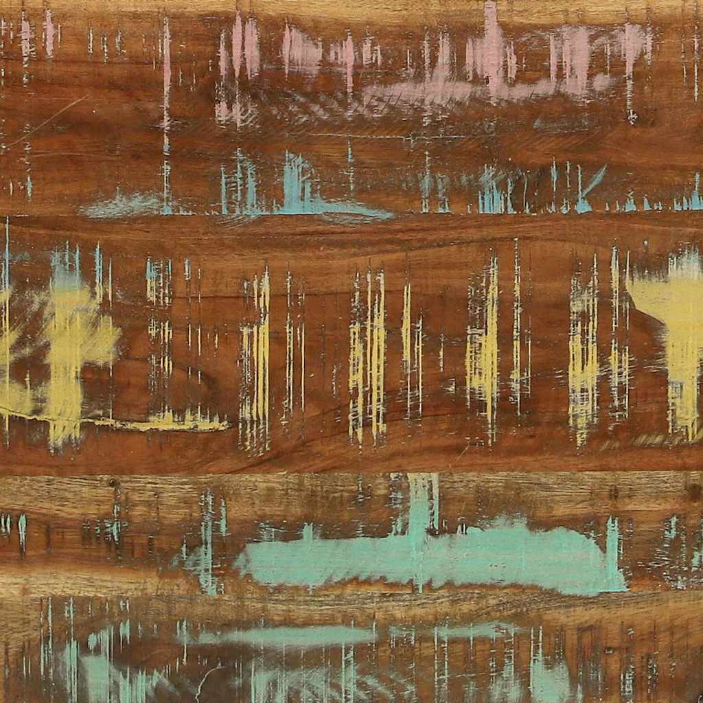 Wijnrek 35 X 35 X 39 Cm Massief Gerecycleerd Hout