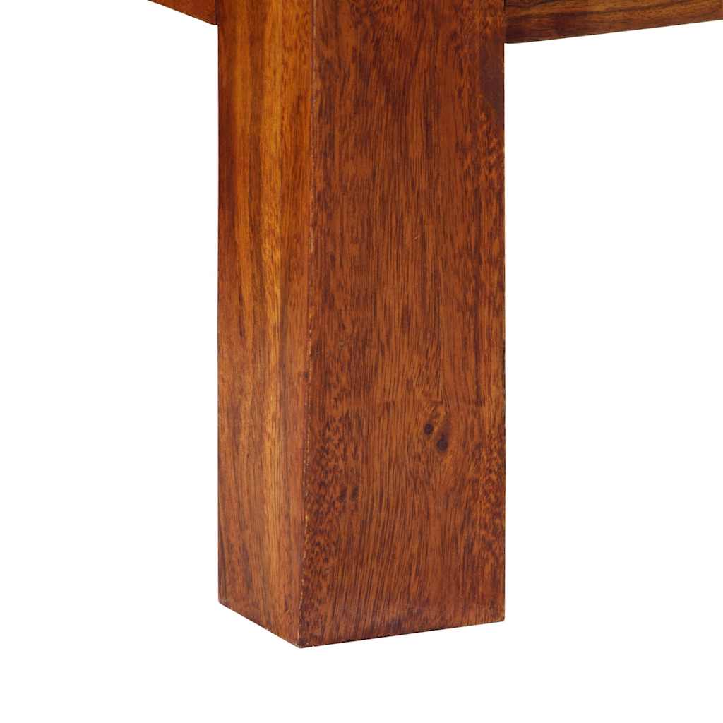 Salontafel 90X50X40 Cm Massief Acaciahout Blauw